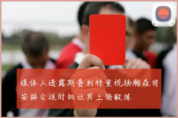 媒体人透露斯普利特重视杨瀚森将安排合适时机让其上场锻炼